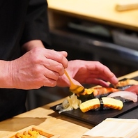 一品ずつ。丹精を込めております。