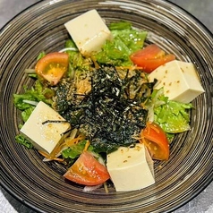 豆富と海藻のチョレギサラダ