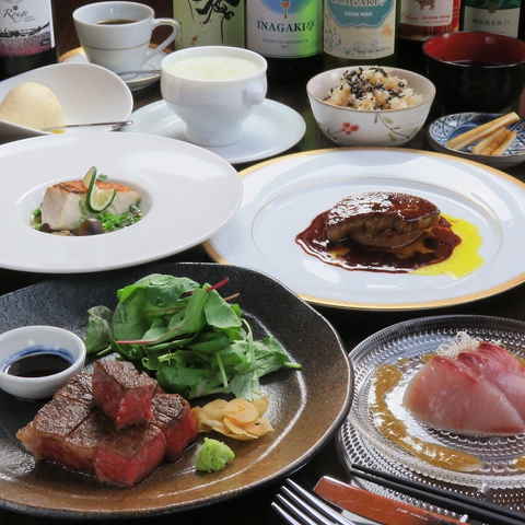 黒毛和牛や三浦野菜、湘南の鮮魚など厳選された食材を用いた鉄板焼きレストラン