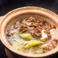 きのこととろろのお鍋