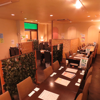 綺麗な店内で落ち着いた大人の時間を♪