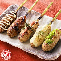 とり鉄と言ったらつくね串は外せない