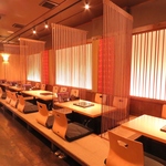 宴会には、最大30名様までOKの掘りごたつ席で♪お早めにご予約下さい。