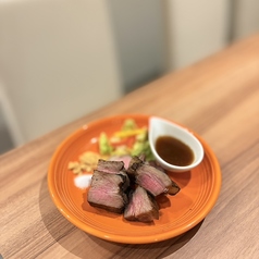 米の恵みポークの豚バラとアスパラ　おろしだれ