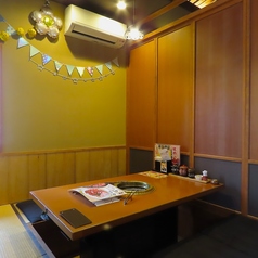 【4名様用】扉・壁ありの掘りごたつ個室もご用意ございます！