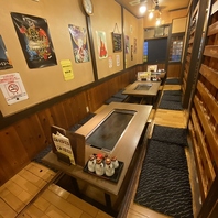 掘りごたつ4名×2席、6名×2席