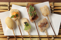 串揚げ 麒麟のコース写真