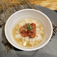 チャンジャ茶漬け