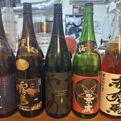 焼酎の種類が豊富