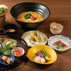 洗練の細おうどん しも田のコース写真