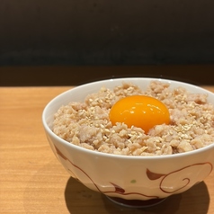 卵黄鶏そぼろ丼