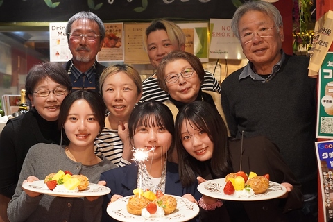 年200組以上サプライズを経験豊なスタッフが全力でお手伝い！生演奏や動画の演出も！