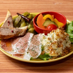 アテ盛り合わせ5種