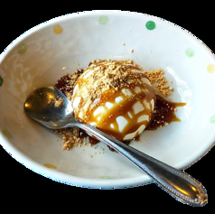 きな粉と黒みつのアイスクリーム　シングル
