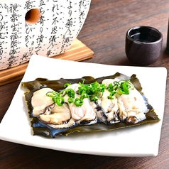 牡蠣の松前蒸し