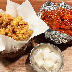 骨なし4P＆4P（Boneless Chicken Set｜韓国チキン2種）