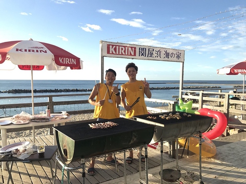 関屋浜 海の家 ブルーシェル 関屋浜 マリンピア日本海周辺 ダイニングバー バル ネット予約可 ホットペッパーグルメ