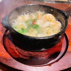 海老のアヒージョ