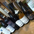 『ワインエキスパート』の資格を持つオーナーが厳選したワインをご提供。