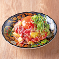 料理メニュー写真&nbsp;和牛とろたくユッケ