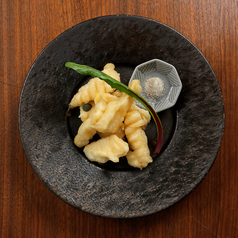 京たけのこフリット　抹茶塩