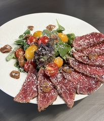 近江牛タタキ カルパッチョ