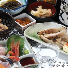 旬の味処 かすべのコース写真