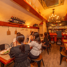 コース料理での貸切は18名まで可能となります◎貸切最小人数やご使用用途については店舗までご相談ください。
