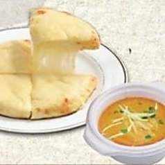 チーズナン弁当