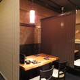 【4名様用半個室】少人数宴会にもオススメ！