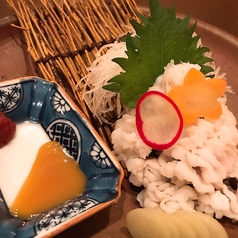 鱧 湯引き