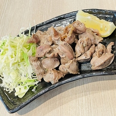 砂肝の黒胡椒炒め