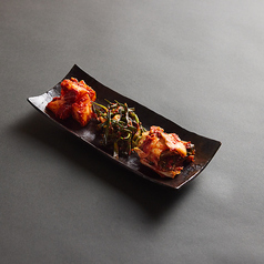 キムチの盛り合わせ