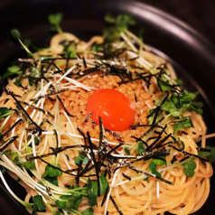 あとひく納豆パスタ