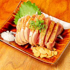 炭火炙り鶏たたき