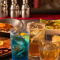 《食事付き飲み放題コースあり》