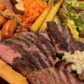 料理メニュー写真&nbsp;名物黒毛和牛肉盛り合わせ