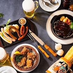 ビールに合うおつまみ・お食事を多数取り揃えております