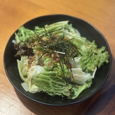 フライドオニオンのシンプル和風サラダ