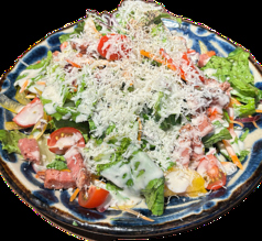 彩り野菜のシーザーサラダ