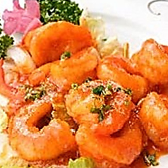 海老のチリソース煮