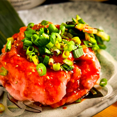 マグロネギトロユッケ/鯛/イカ