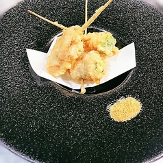 串天ぷら肉創作三種