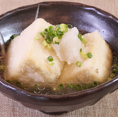 島豆腐のあげだし