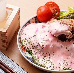 柴漬けタルタルのチキン南蛮