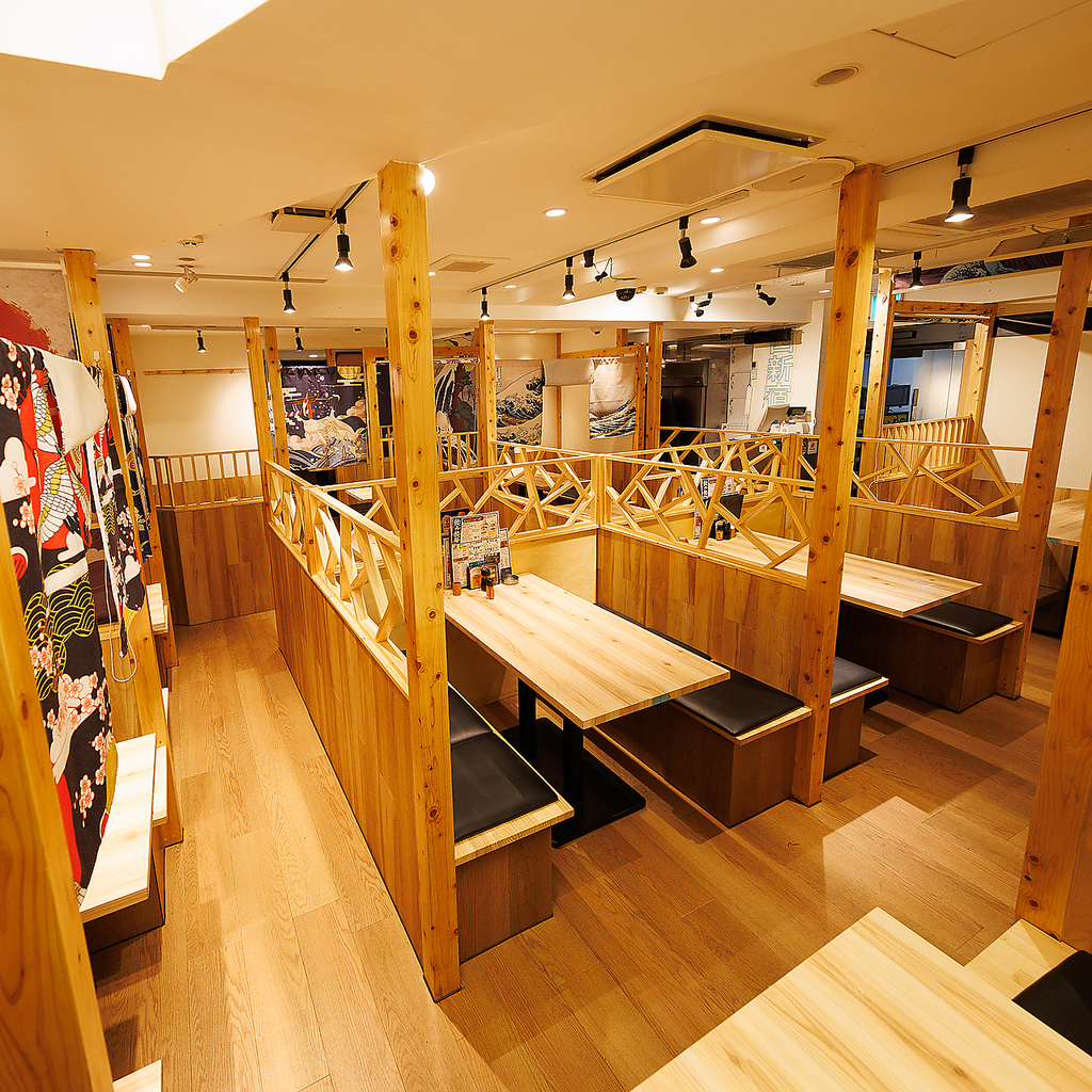 大人数様のご宴会も大歓迎！ご予約はお早めに！会社のご利用や、お仲間との飲み会に最適です！