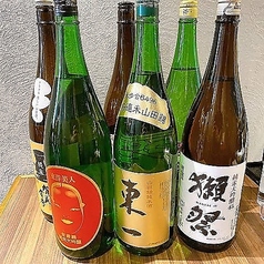 日本酒充実してます♪