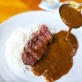 料理メニュー写真 ビーフステーキカレー