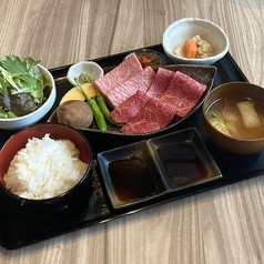 焼肉 飛騨牛３種盛り