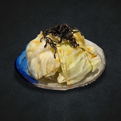 塩昆布キャベツ